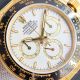 New 2024 - AAA Swiss Copy Rolex Cosmo Daytona QF V5 4131 Gold and White 40mm (4)_th.jpg